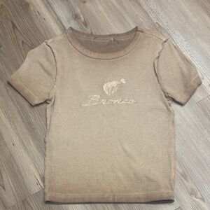 Ford Bronco Tan T-Shirt